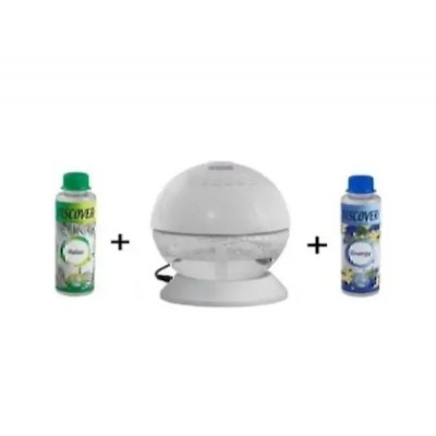 Discover Sihirli Küre Hava Temizleme Makinesi Işıklı Küre + 1 Adet Relax + 1 Adet Energy Solüsyonu